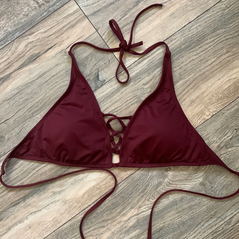 Laced Up Bikini Top
